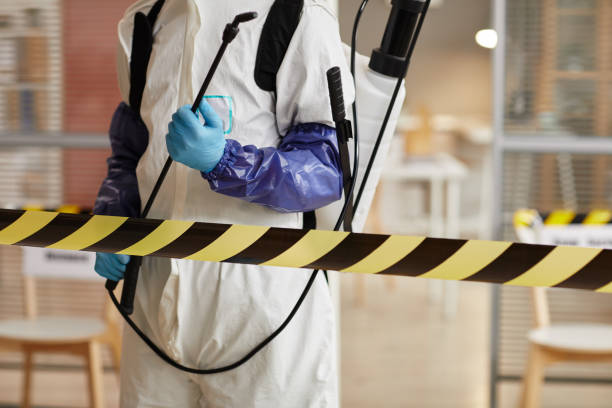Professional Trauma Scene Cleanup technician working in Romney, IN